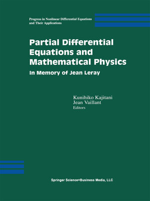 cover image of Partial Differential Equations and Mathematical Physics